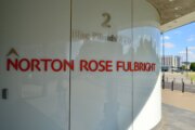 exterior sign for business on its office building