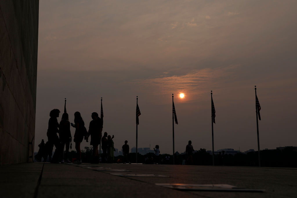 DC region under code red air quality alert due to heat and smoky skies