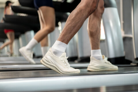 man working out