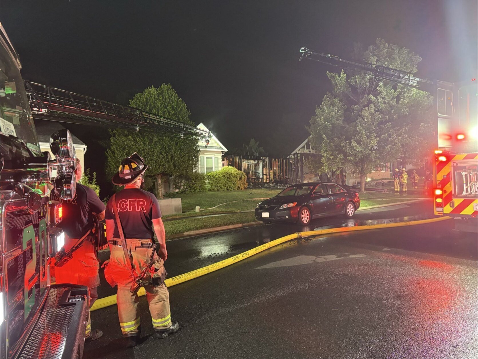 Ashburn Fourth of July house fire