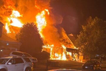 Ashburn Fourth of July house fire