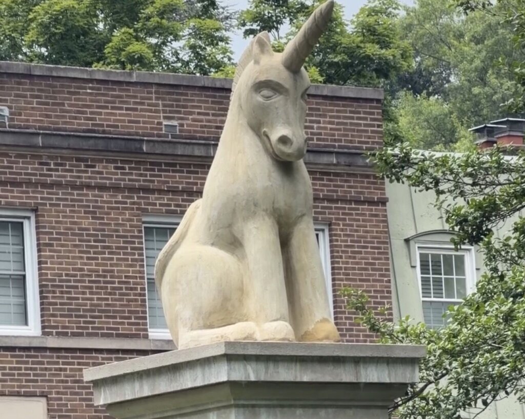 Where to find DC’s only unicorn statues