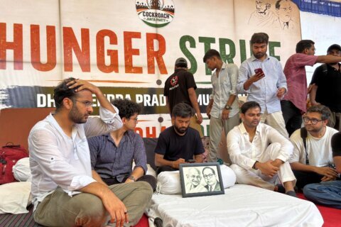 Indian police forcibly hospitalize a prominent Cockroach Party activist on hunger strike