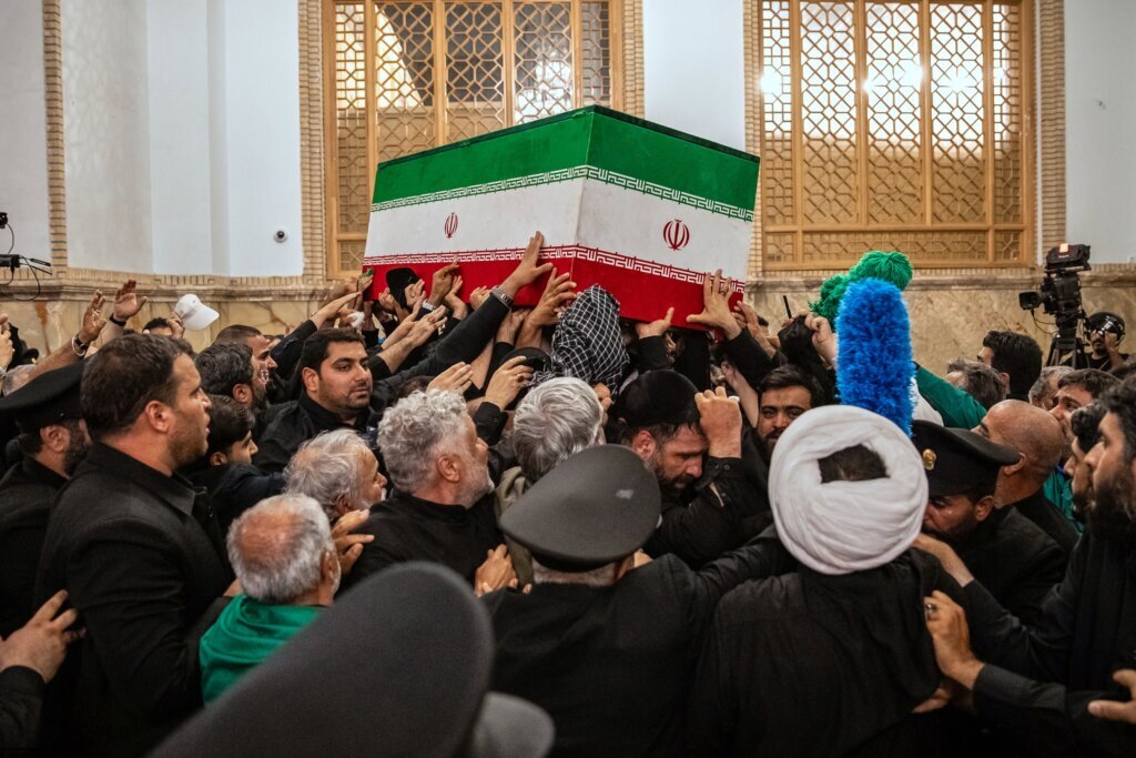 Trump threatens Iran after Ayatollah Ali Khamenei’s funeral saw open calls for his killing