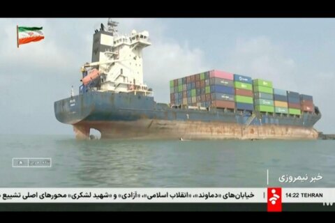 FACT FOCUS: Iran claims a foreign ship got stuck in Strait of Hormuz. But it is tied to Tehran