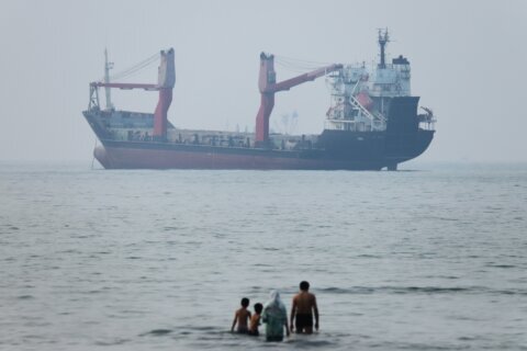 Ship runs aground in Strait of Hormuz, Iranian state TV reports