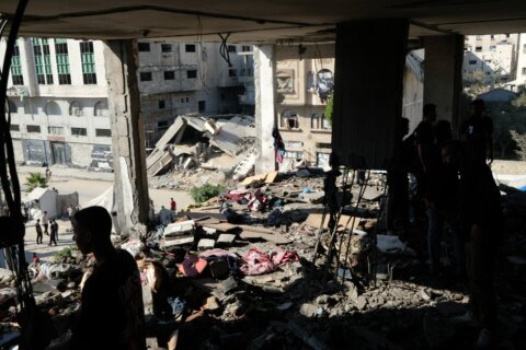 Israeli strikes in Gaza kill 3 children and 6 adults, health officials say