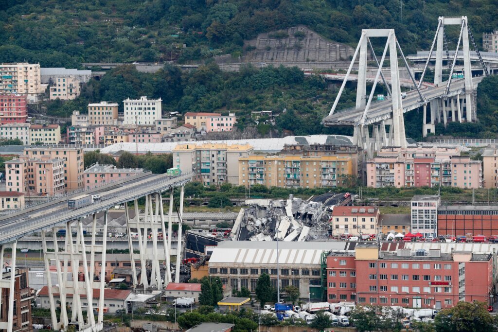 Verdict due in trial over 2018 bridge collapse in Italy that killed dozens