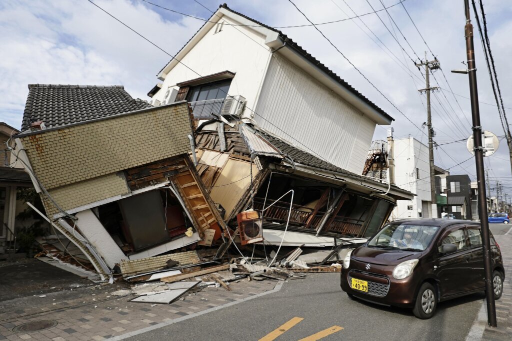 Rescuers search for the missing after Japan earthquake as death toll rises to 13