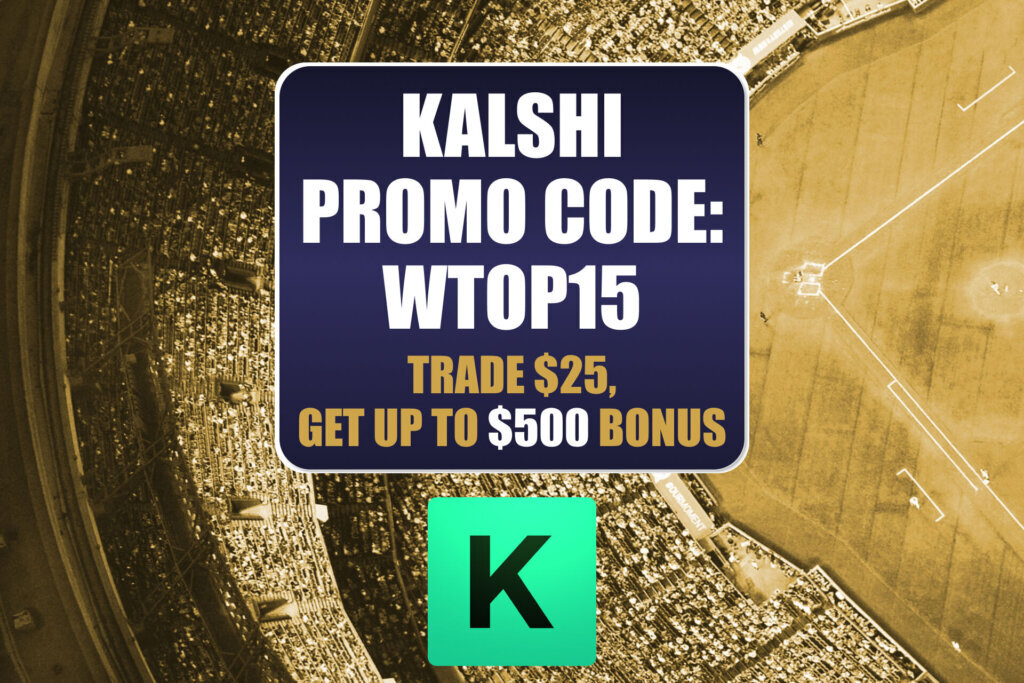 Kalshi Promo Code WTOP15: Trade $25, Get Up to $500 MLB Bonus Friday Night