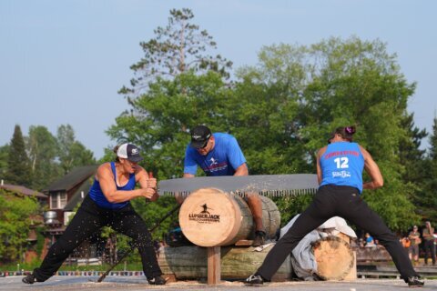 3 women’s world records set at the annual Lumberjack World Championships in Wisconsin