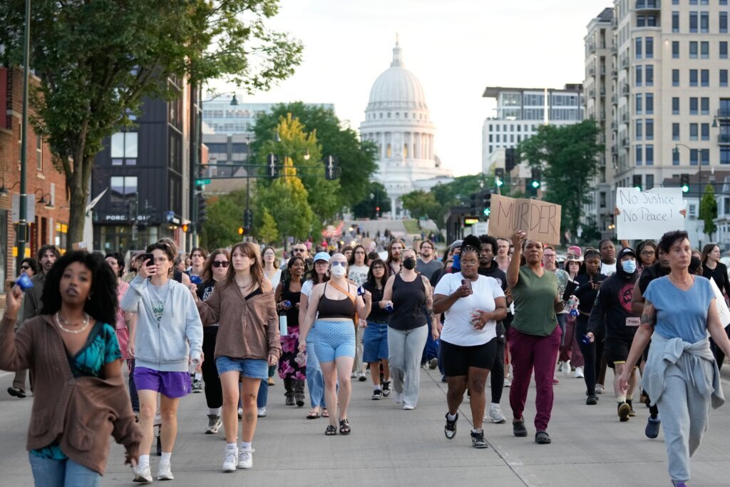 Wisconsin’s capital city cancels signature events, grapples with fallout from police shooting