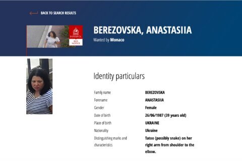 Woman suspected of Monaco bombing is found dead in Ukraine, authorities say