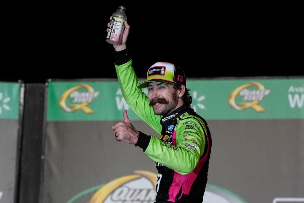 Ryan Blaney is only 65 points out of NASCAR’S points lead following dominant weekend in Atlanta