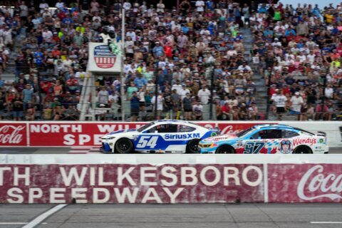 Joey Logano ends victory drought in NASCAR points return to North Wilkesboro