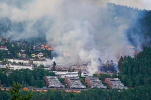 Massive fire becomes Norway’s largest in modern times after destroying more than 100 homes