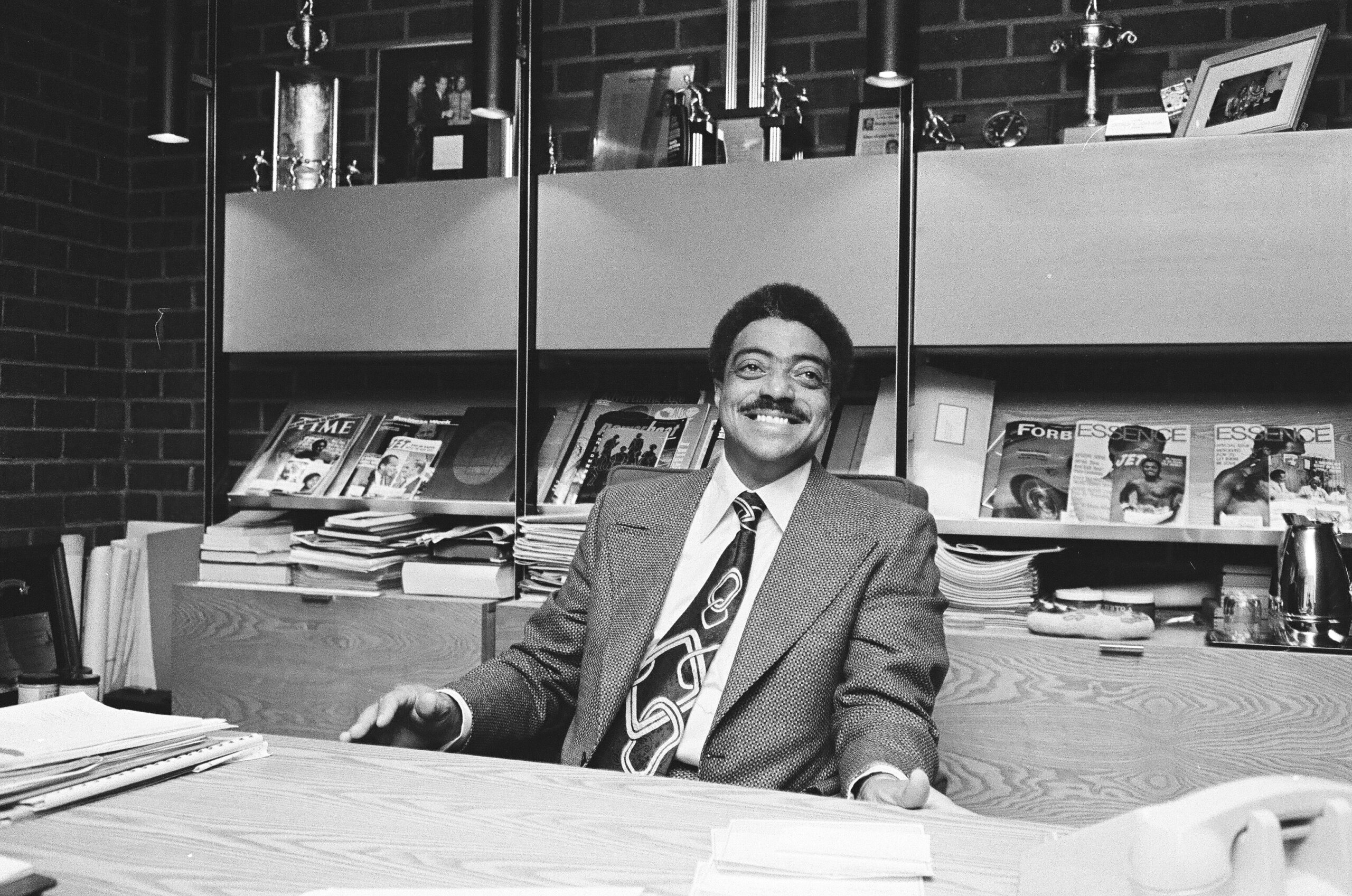 George E. Johnson Sr., founder of a pioneering Black hair care business, dies at 99