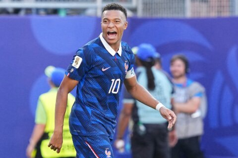 Kylian Mbappé of France scores 19th career World Cup goal, 1 behind Golden Boot rival Messi