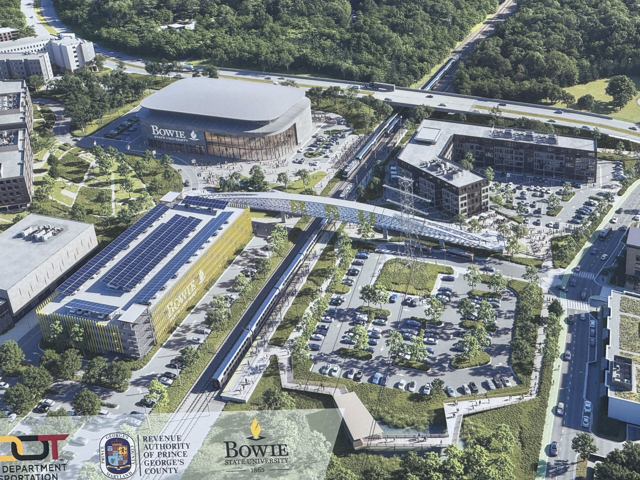Bowie State MARC Station set for major transit-oriented overhaul
