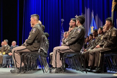 Montgomery County police academy graduates