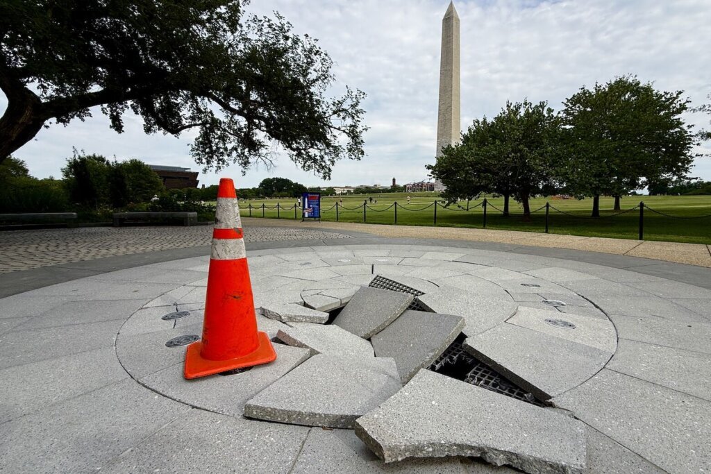 Another National Mall water feature needs repairs
