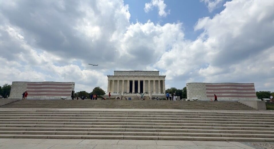 National Military Monument in front of Lincoln Memorial