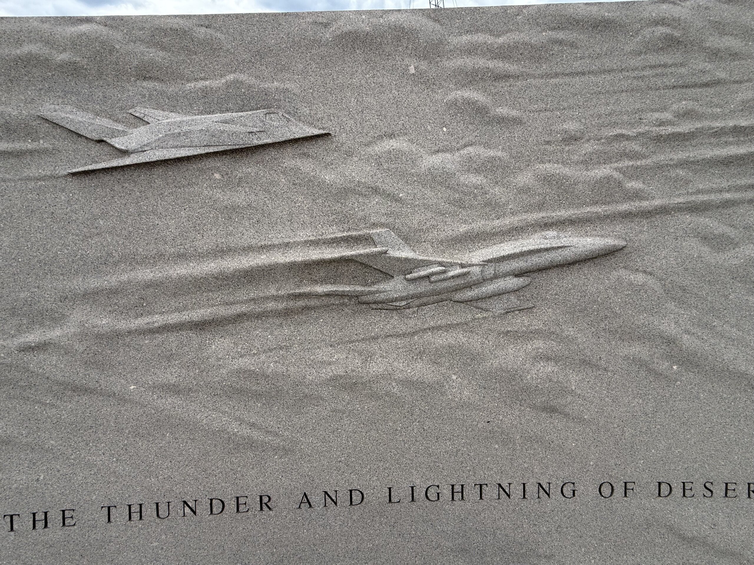 Memorial honoring veterans of the first Gulf War nears completion on National Mall