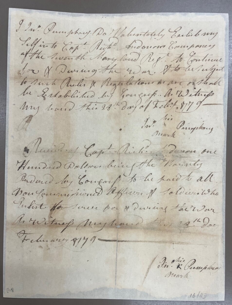 Revolutionary War Cold Case