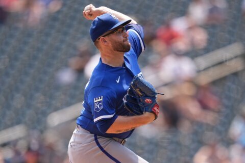 Royals left-hander Noah Cameron takes a no-hitter through 6 innings against the Twins