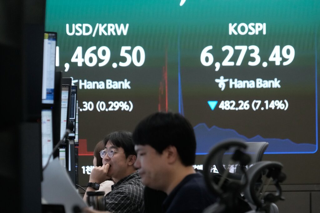 More drops for chipmakers weigh on Wall Street