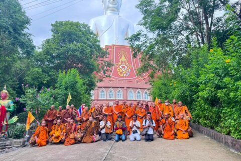 11-year-old boy driving pickup truck crashes into group of Thai monks, killing 8