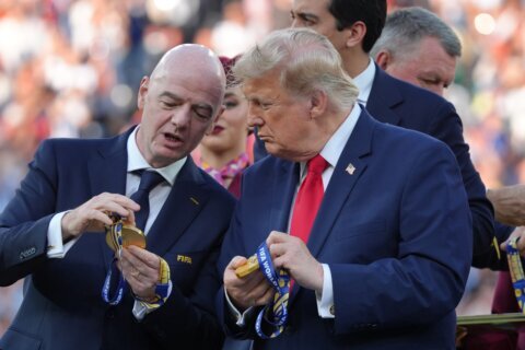 IOC won’t pursue its member Infantino over FIFA red-card ruling at World Cup
