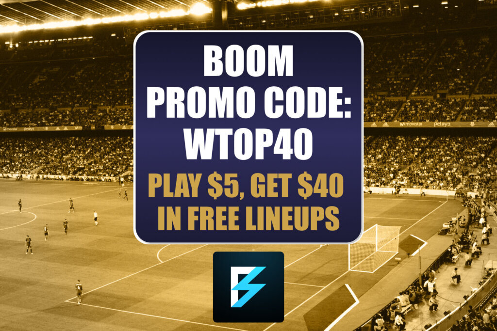 Boom Promo Code WTOP40: Get $40 in Lineups for France-Spain World Cup Picks