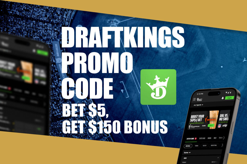 DraftKings Promo Code: Bet $5, Get $150 Bonus MLB Games This Weekend