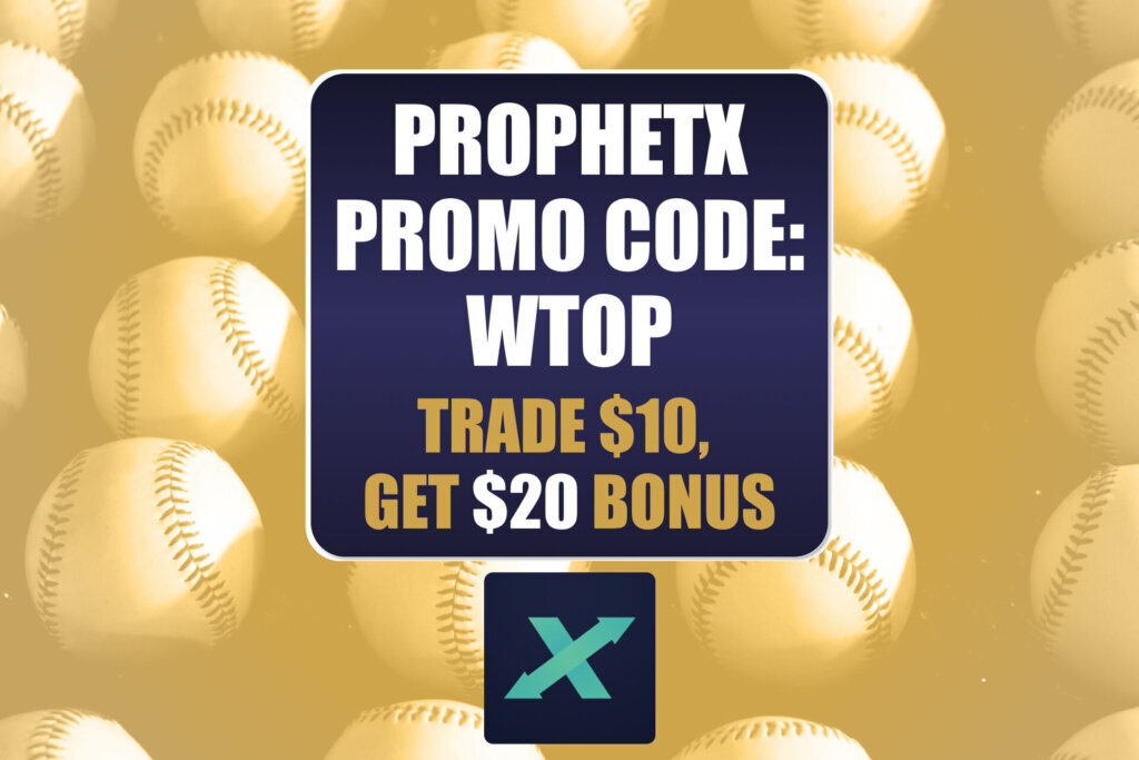 ProphetX Promo Code WTOP: Trade $10, Get $20 Bonus for MLB Trades Today, Including Pirates-Yankees