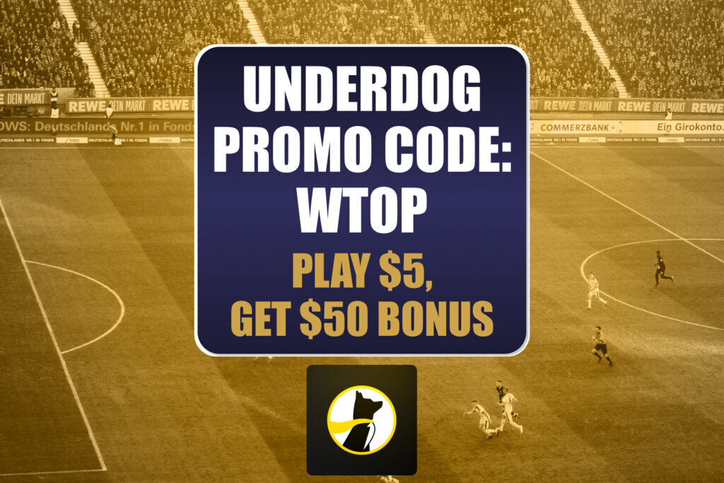 Underdog Promo Code WTOP: Claim $50 Bonus for Mets vs. Phillies, MLB + World Cup Entries This Weekend