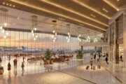 rendering of airport renovations