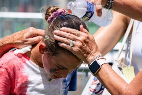 Heat index hit 110 in DC region to kick off July Fourth heat wave