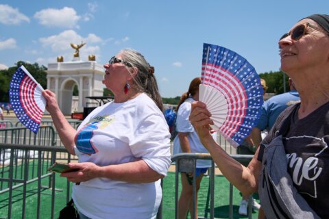 DC region bakes again Friday after record-breaking heat