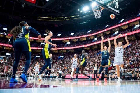 WNBA regular-season record crowd of 20,996 watches Wings beat Tempo in Montreal