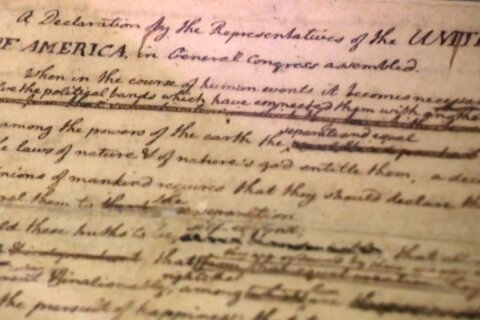 New Library of Congress exhibit features rare draft of Declaration of Independence