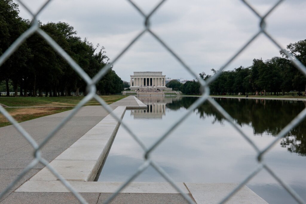 Three more people charged with damaging Reflecting Pool after Trump’s multimillion-dollar restoration