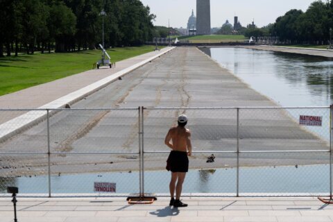 Trump says Reflecting Pool has been drained and will be ‘put back into service soon’