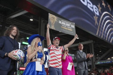 Hombre de Texas resultó ser el fanático número 50 millones del Mundial