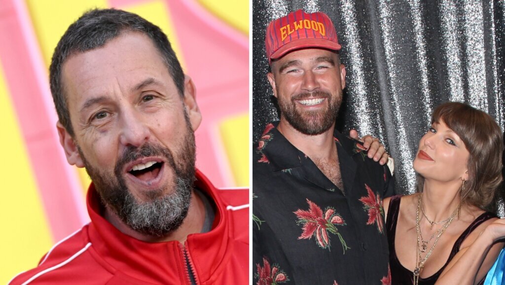 Adam Sandlers ofició la ceremonia: lo que se sabe de la íntima boda de Taylor Swift y Travis Kelce