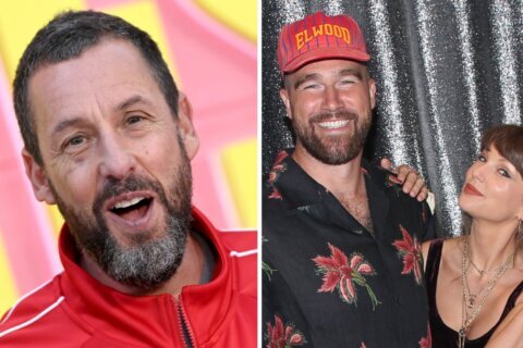 Adam Sandlers ofició la ceremonia: lo que se sabe de la íntima boda de Taylor Swift y Travis Kelce
