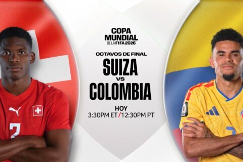 Suiza elimina a Colombia en penales y avanza a cuartos de final
