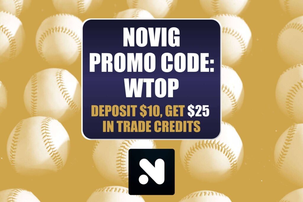 Novig Promo Code WTOP: Claim $25 Trading Bonus for MLB Games (Aug. 24)