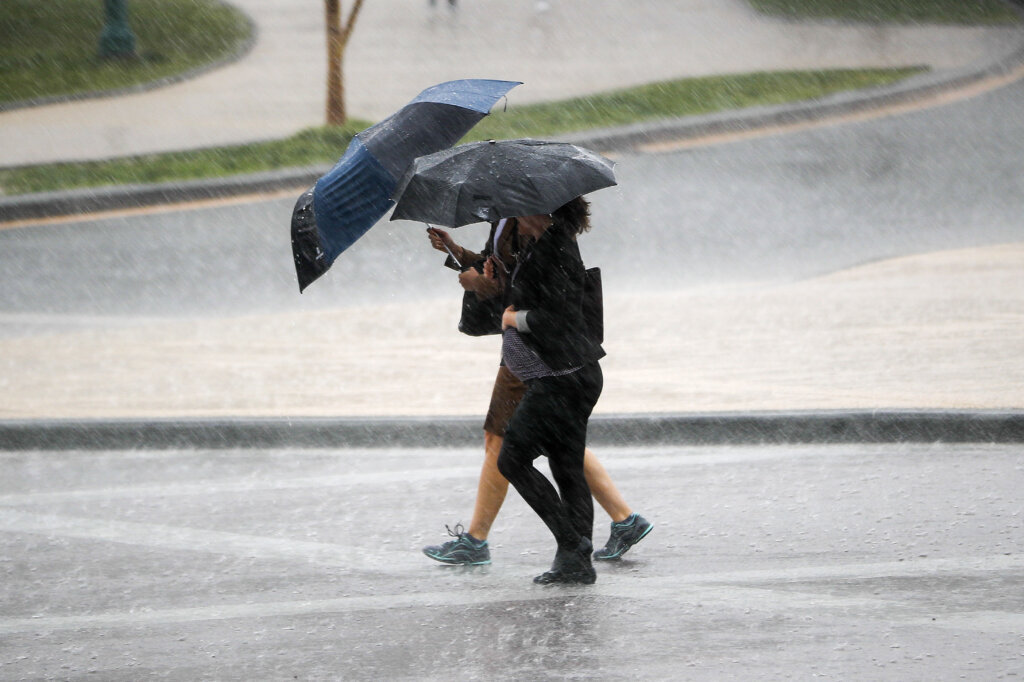 Gusty thunderstorms could kick off Thursday afternoon in DC region