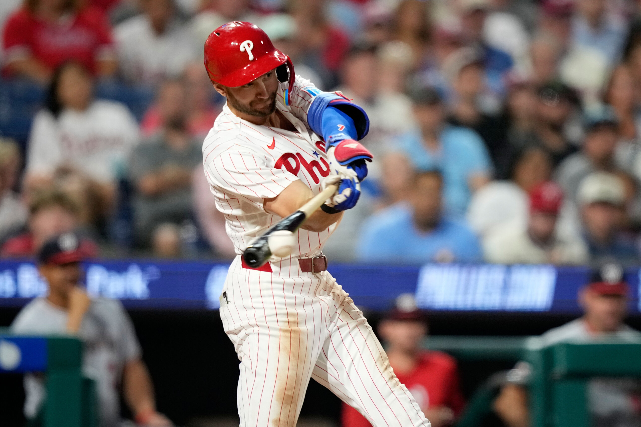 Arraez has 2 hits and 2 RBIs in Phillies debut, Luzardo tosses 8 innings in 5-0 win over Nationals